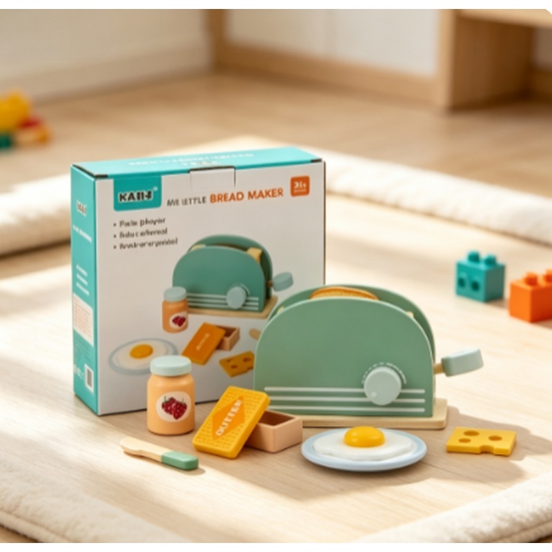 Kids Outdoor Kitchen Accessories - Jouet de simulation de grille-pain en