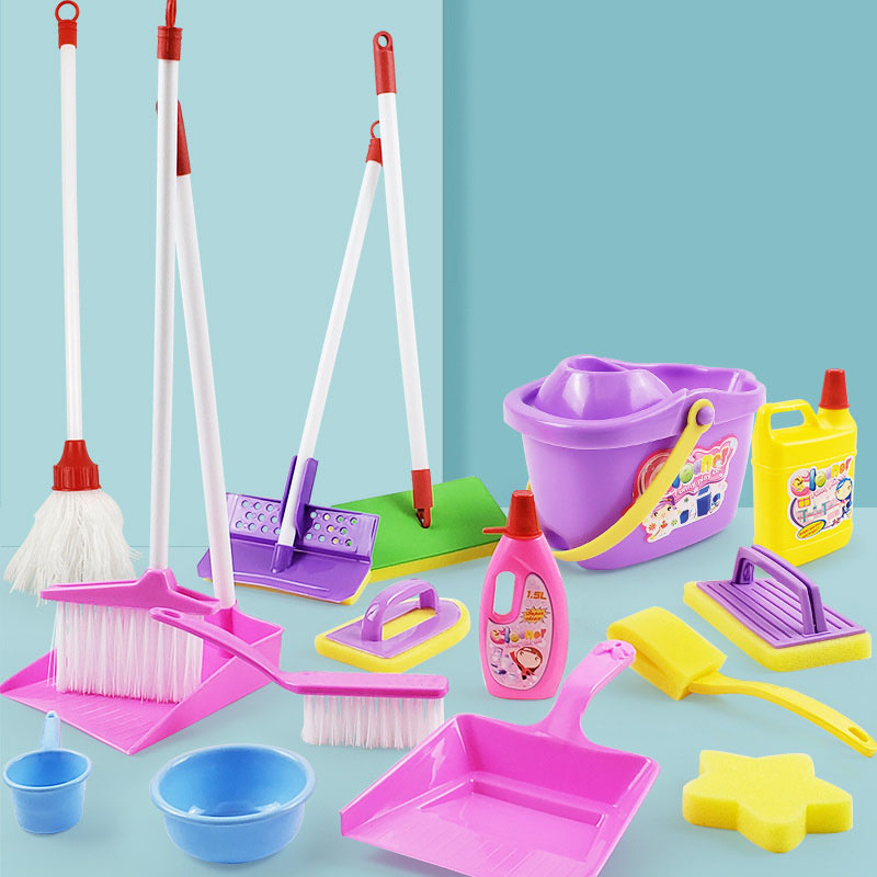 Kids Outdoor Broom - Ensemble de livres de simulation de