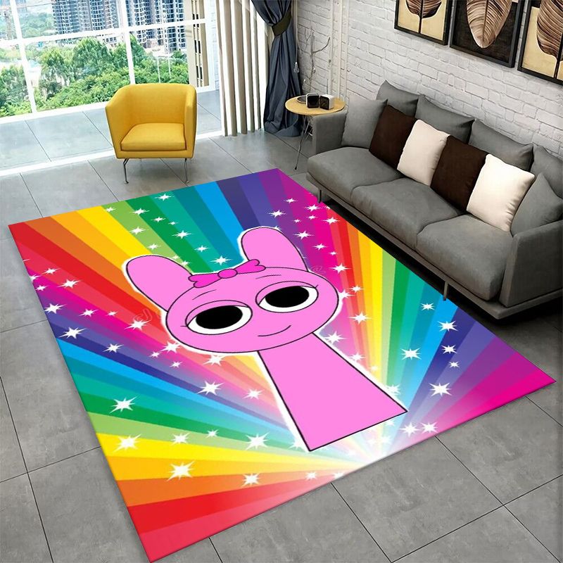 Kids Outdoor Area - Tapis antidérapant Music Sprunki Incredibox Game