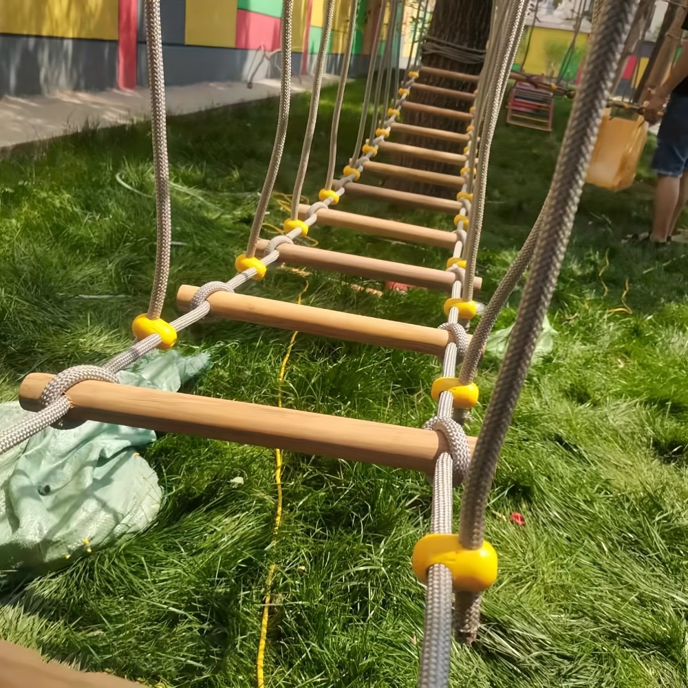 Pont suspendu en bois pour l'e - Kids Outdoor Climbing Frame avis et prix