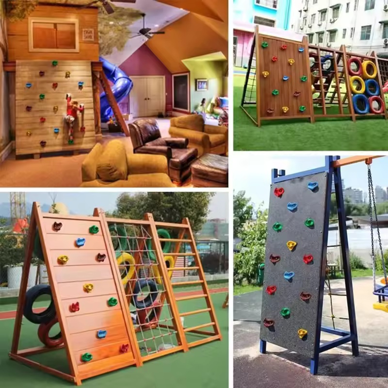 Lot de 10 panneaux d'escalade  - Kids Outdoor Climbing Frame avis et prix