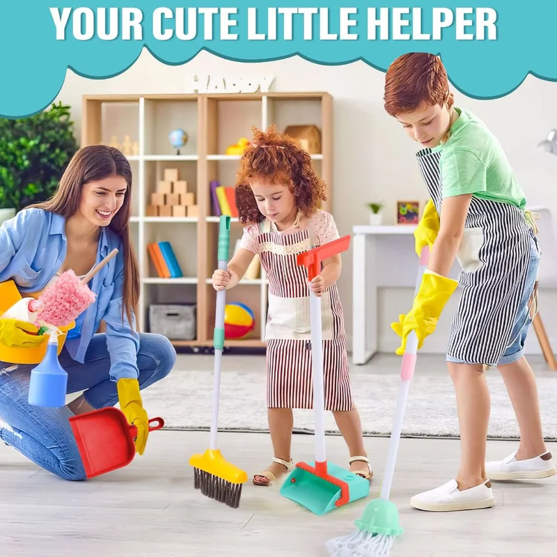Ensemble de nettoyage pour enf - Kids Outdoor Broom avis et prix